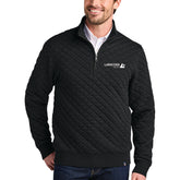 LaMacchia Brooks Brothers Diamond Quilt 1/4-Zip